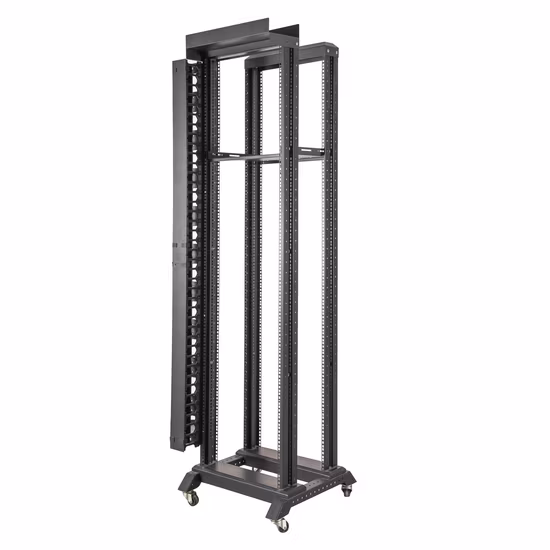 Mountable 4post Open Frame Rack Wall Mount Data Rack
