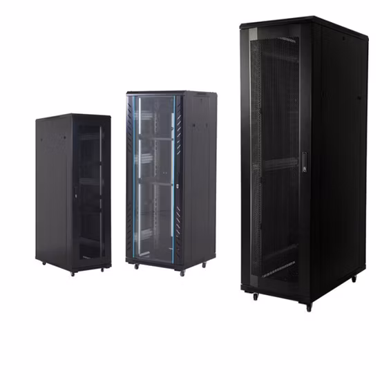 42u Floor Standing Server Cabinet/ Data Cabinet 600mm Wide X 600mm Deep Network Rack Professional Production Network Cabinet Manufacturer